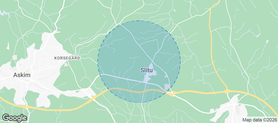 Indre Østfold Airbnb map